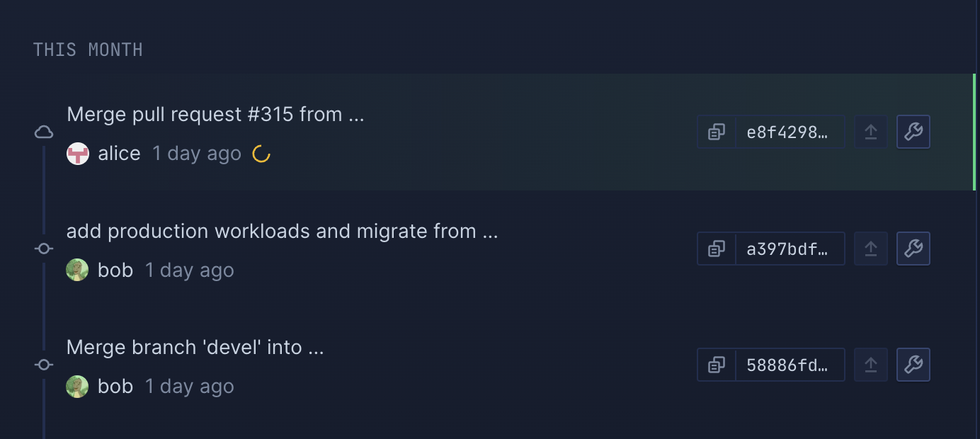 Run containers on command