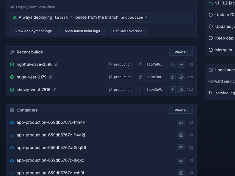 Build with rapid CI.